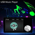 2.8 inch Car DAB+Digital Broadcasting Colorful Screen Receiver FM Forwarding AUX Output, 2.8 inch – Bluetooth, TPU