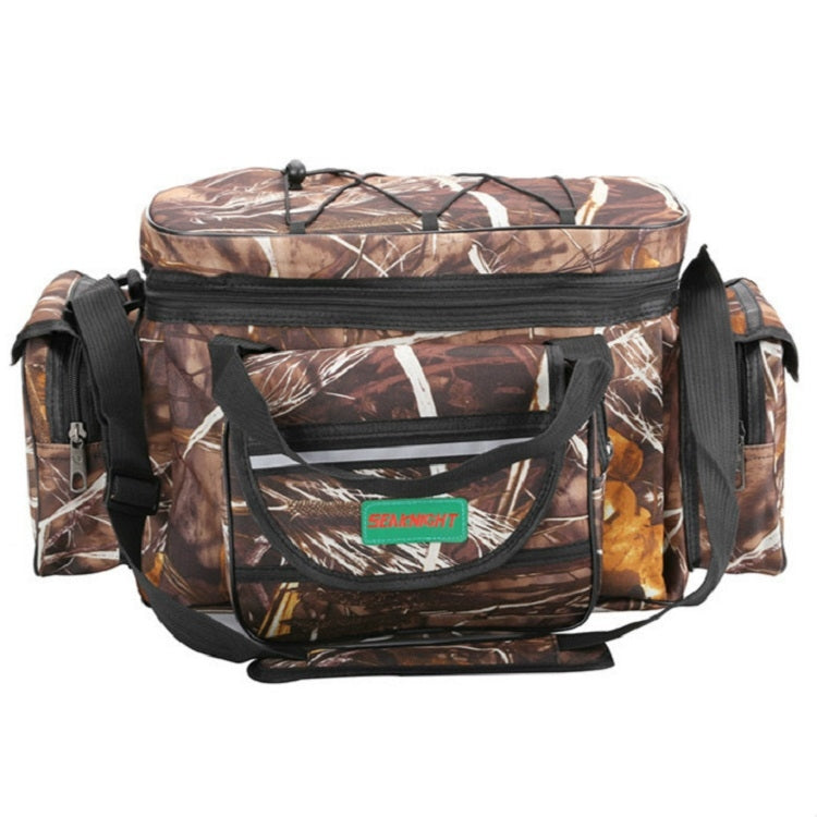SeaKnight SK003 Multifunctional Lure Bag Shoulder Messenger Bag Fishing Gear Waist Bag Straw