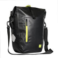 Rhinowalk Bicycle Backpack Full Waterproof Shelf Bag 25L Unilateral Frame Bag Long-distance Travel Bicycle Bag, Black Green, Full Black – Waterproof, Wear-resistant Black Green