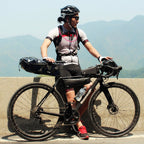 Rhinowalk Bicycle Front Beam Triangle Bag TPU Waterproof Mountain Road Bike Long-distance Riding Saddle Bag, Rhinowalk 2.2L Bicycle Front Beam Bag