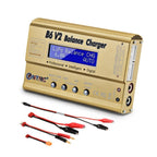 HTRC B6 V2 Model Airplane Charger Smart Balance Charger,, US Plug, EU Plug, UK Plug, AU Plug