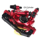 ZOOM HB100 Mountain Bike Hydraulic Brake Caliper Folding Bike Cable Pull Hydraulic Disc Brake Caliper, Front, Rear, Front and Rear