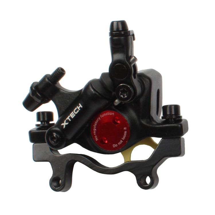 ZOOM HB100 Mountain Bike Hydraulic Brake Caliper Folding Bike Cable Pull Hydraulic Disc Brake Caliper, Front, Rear, Front and Rear – Aluminum Alloy Rear Black