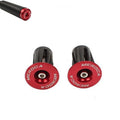 1pair MEROCA Mountain Bike Expansion Lock Bar Plug Road Bike Bicycle Bar Plug End Cover, Red Red