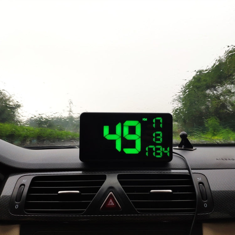 C1090 6.2 inch HUD Car Head-up Display GPS Car Universal Mileage Speed Meter Speeding Alarm / GPS Satellite Speed Measurement, C1090 6.2 inch C1090 6.2 inch