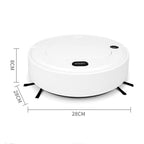 Household Intelligent Humidifying Sweeping Robot Spray Lazy Sweeping Dust Collector Mopping Vacuum Cleaner, White – Durable Build, Easy to Use