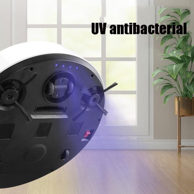 Household Intelligent Humidifying Sweeping Robot Spray Lazy Sweeping Dust Collector Mopping Vacuum Cleaner, White – Durable Build, Easy to Use