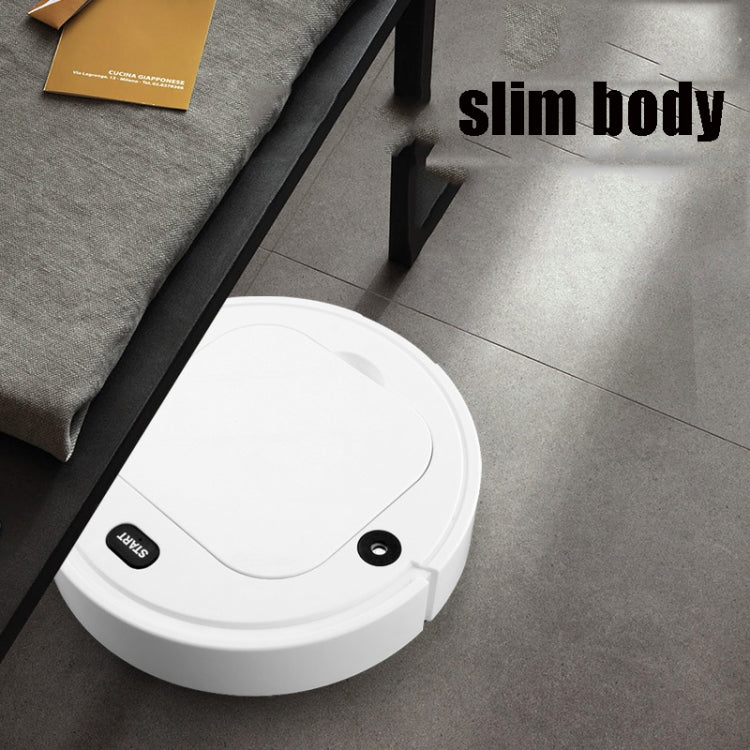 Household Intelligent Humidifying Sweeping Robot Spray Lazy Sweeping Dust Collector Mopping Vacuum Cleaner, White – Durable Build, Easy to Use