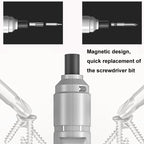 Pen Type Miniature Precision Electric Screwdriver Set Multifunctional Mini Mobile Phone Clock Screwdriver, BJ-1003