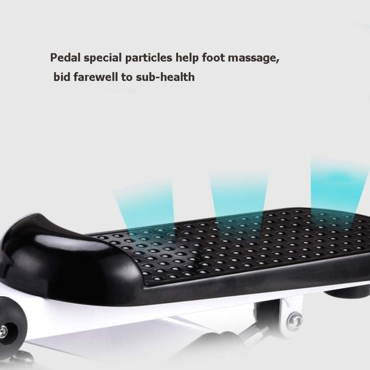 Household Mute Armrest Fitness Equipment Multifunctional Hydraulic Stepper, with Drawstring and Carpet, with Drawstring, Basic