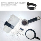 Cycling Bicycle Coffee Cup Holder Milk Tea Cup Holder Aluminum Alloy Bottle Holder, Yellow, Red, Blue, Black, Silver