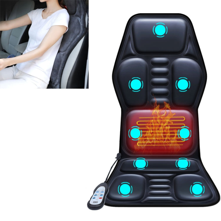 YJ-308 Car Massager Cervical Spine Neck Waist Car Home Heating Whole Body Multifunctional Massage Mat, Classic Version, Deluxe Edition, Premium Edition, Deluxe Edition (24V for Trucks), Premium Version (24V for Trucks) – Leather Deluxe Edition