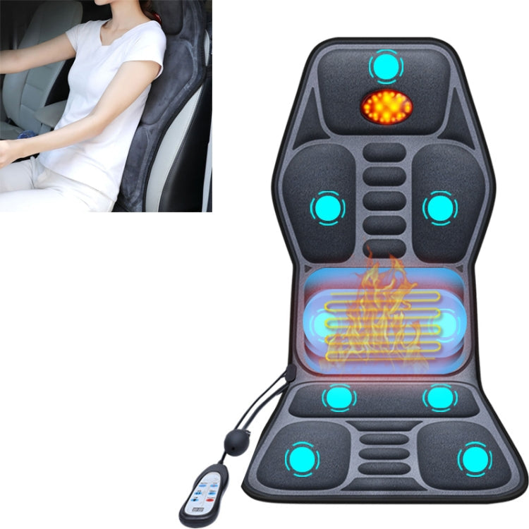 YJ-308 Car Massager Cervical Spine Neck Waist Car Home Heating Whole Body Multifunctional Massage Mat, Classic Version, Deluxe Edition, Premium Edition, Deluxe Edition (24V for Trucks), Premium Version (24V for Trucks) – Leather Premium Edition