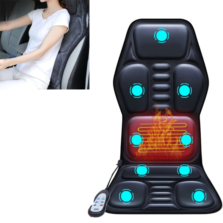 YJ-308 Car Massager Cervical Spine Neck Waist Car Home Heating Whole Body Multifunctional Massage Mat, Classic Version, Deluxe Edition, Premium Edition, Deluxe Edition (24V for Trucks), Premium Version (24V for Trucks) – Leather Deluxe Edition (24V for Trucks)