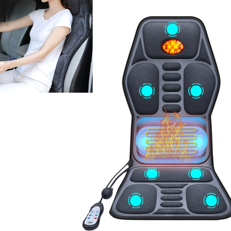 YJ-308 Car Massager Cervical Spine Neck Waist Car Home Heating Whole Body Multifunctional Massage Mat, Classic Version, Deluxe Edition, Premium Edition, Deluxe Edition (24V for Trucks), Premium Version (24V for Trucks) – Leather Premium Version (24V for Trucks)
