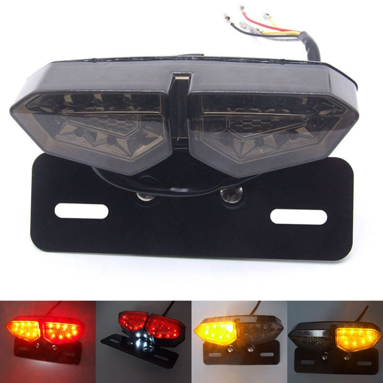 Motorcycle Multi-function Modified LED Tail Light With Brake And Steering Integrated Light, Brake And Steering Integrated Light Brake And Steering Integrated Light