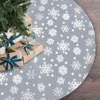 Christmas Decorations Snowflake Tree Skirt Christmas Tree Accessories Decoration, Snowflake Tree Skirt Snowflake Tree Skirt