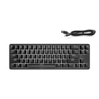 Ajazz K680T Mini USB Wired Dual-mode Charging 68-keys Laptop Bluetooth Mechanical Keyboard, Cable Length: 1.6m, Green Shaft, Black Shaft, Tea Shaft – Bluetooth