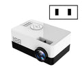 S261/J16 Home Mini HD 1080P Portable LED Projector, Support TF Card / AV / U Disk, US Plug, EU Plug, UK Plug, AU Plug US Plug White Black