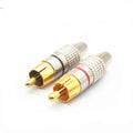 30 PCS 270RCA Lotus Head AV Plug Video Head Audio Head RCA Plug Lotus Plug – Durable Build, Easy to Use