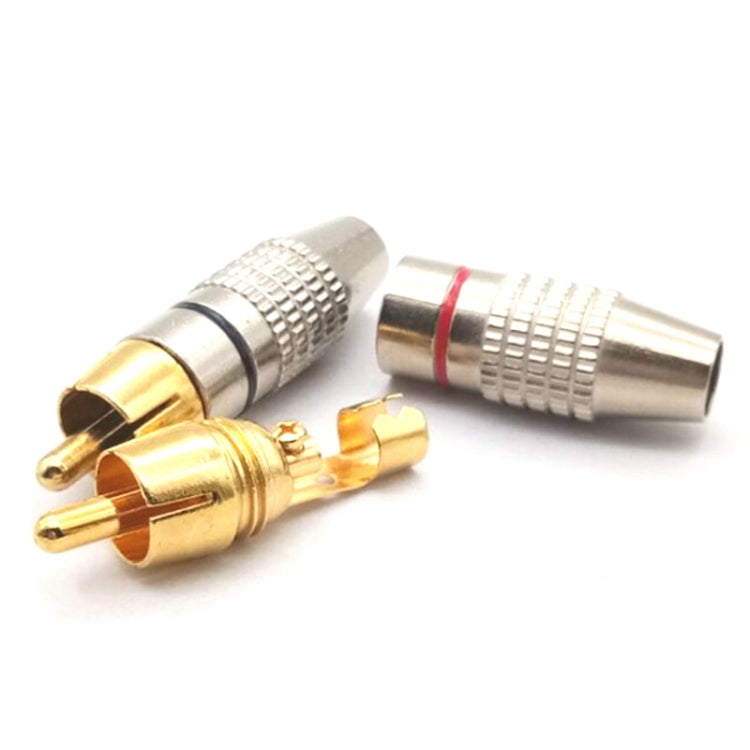 30 PCS 270RCA Lotus Head AV Plug Video Head Audio Head RCA Plug Lotus Plug – Durable Build, Easy to Use