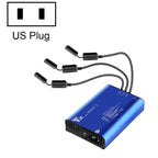 YX For DJI MAVIC 2 Aluminum Alloy Charger with Switch, US Plug – Aluminum Alloy, TPU US Plug
