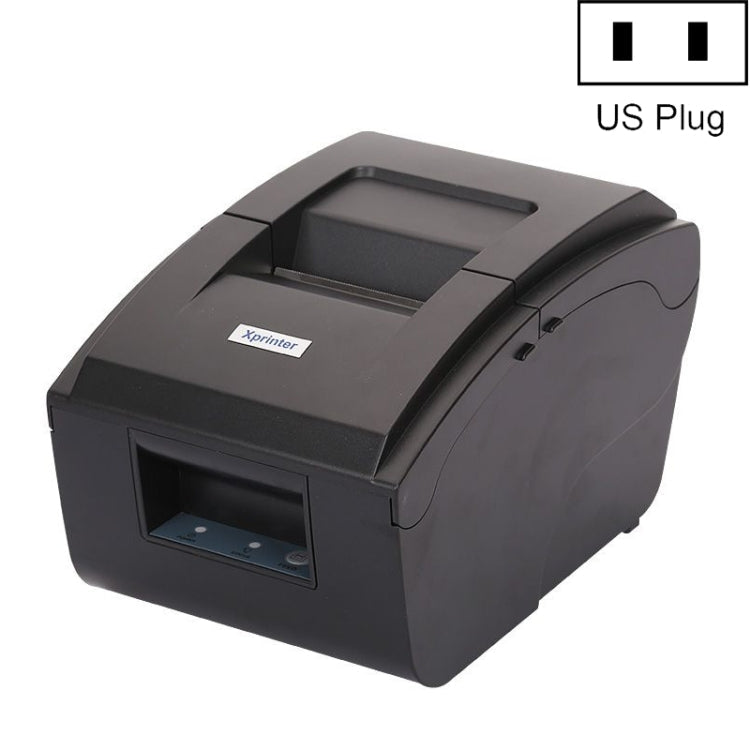 Xprinter XP-76IIH Dot Matrix Printer Open Roll Invoice Printer, USB Interface, Parallel Port – TPU Parallel Port US Plug