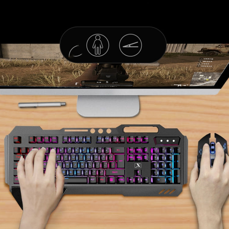 K680 RGB Rechargeable Gaming Wireless Keyboard and Mouse Set – Electroplating