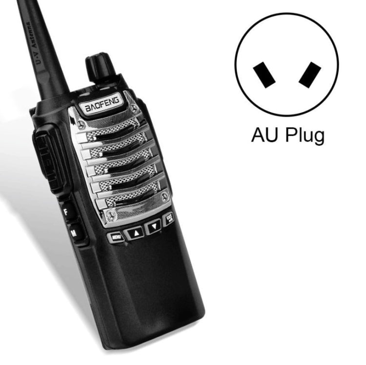 Baofeng UV-8D 8W High-power Dual-transmit Button Multifunctional Walkie-talkie, AU Plug, EU Plug, US Plug, UK Plug AU Plug