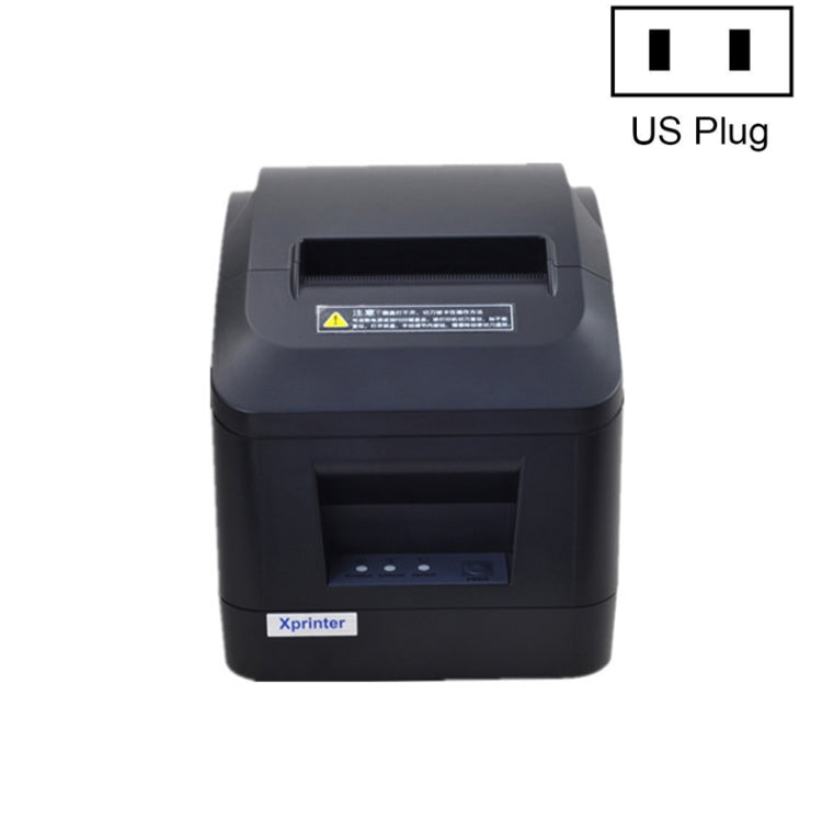 Xprinter XP-A160M Thermal Printer Catering Bill POS Cash Register Printer, UK Plug, US Plug, EU Plug – Durable Build, Easy to Use US Plug Network Port LAN