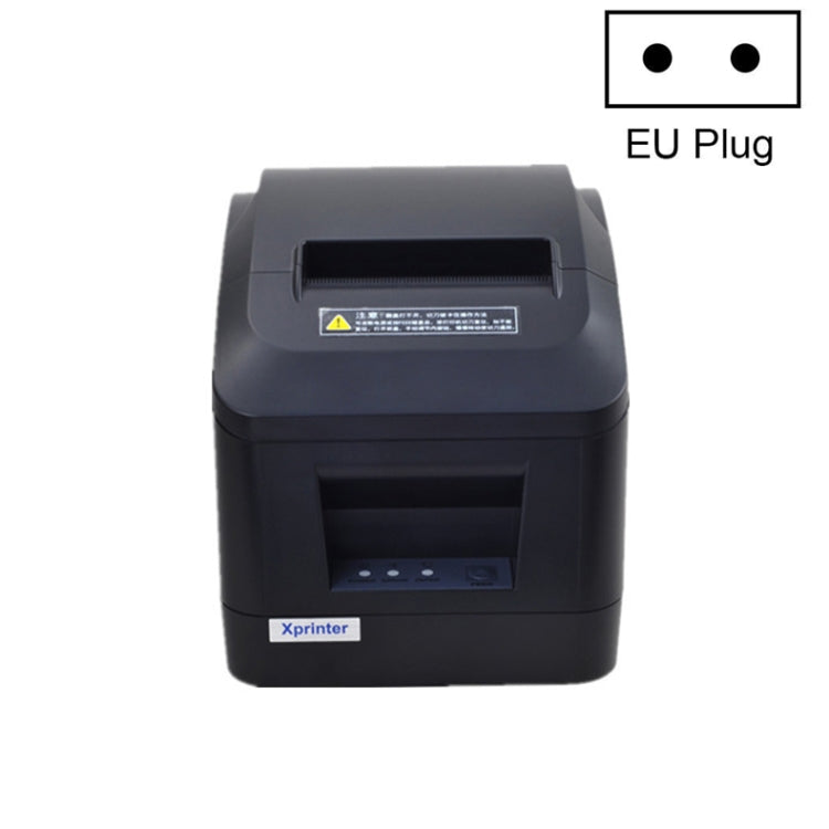 Xprinter XP-A160M Thermal Printer Catering Bill POS Cash Register Printer, UK Plug, US Plug, EU Plug – Durable Build, Easy to Use EU Plug Network Port LAN