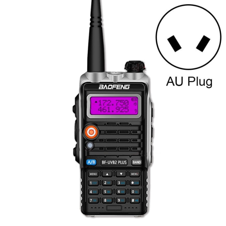 Baofeng BF-B2Plus Outdoor 15km Mini High-power FM Walkie-talkie, AU Plug, EU Plug, US Plug, UK Plug AU Plug