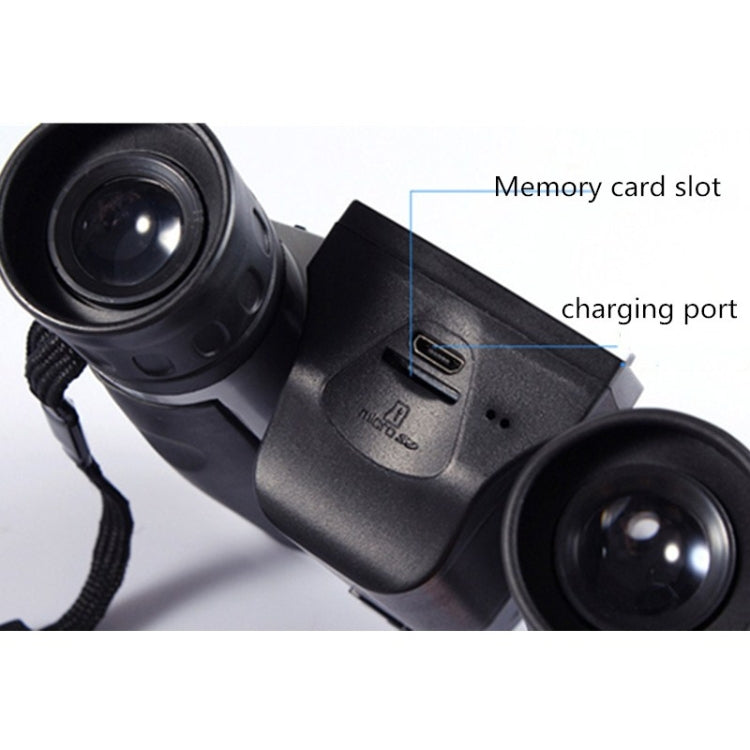12x32 HD Telescope Outdoor Binocular Digital Telescope Multifunctional Video Camera Telescope, 12X32