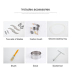 Swinging Medicinal Material Powdering Machine Small Pharmacy Medicine Grinding Machine EU Plug, Medicine Grinding Machine