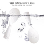 Creative Smile Face Rice Spoon Vertical Type Food Grade Kitchen Rice Cooker Spoon