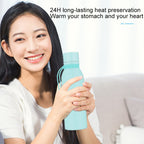 Ultraviolet Sterilization Intelligent Disinfection USB Charging Stainless Steel Vacuum Flask, USB Vacuum Flask