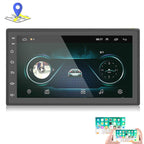 Car 7 inch Universal Android Navigation MP5 Player GPS Bluetooth Car Navigation All-in-one, Standard +4 Lights Camera, Standard +8 Lights Camera Standard +4 Lights Camera