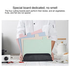 Wheat Straw Classification Cutting Board Set Multi-purpose Non-slip Cutting Board, Wheat Straw