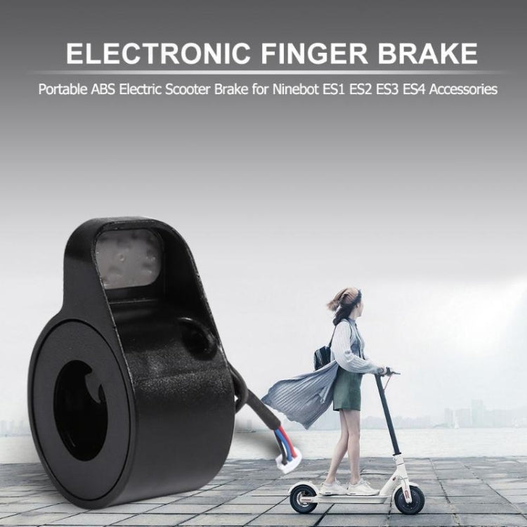 For Xiaomi No. 9 ES1 / ES2 / ES3 / ES4 Electric Scooter Accessories Brake Finger Dial, White – Durable Build, Easy to Use