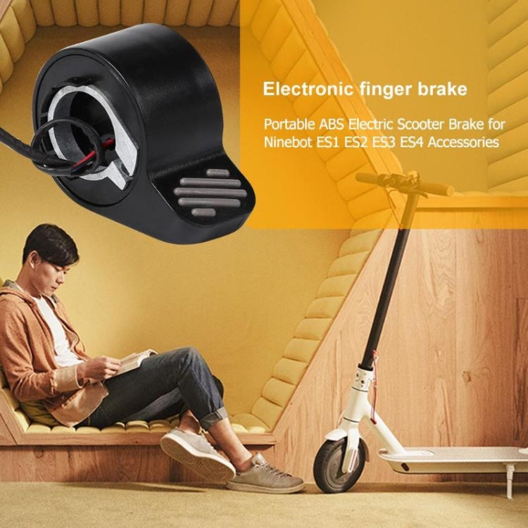 For Xiaomi No. 9 ES1 / ES2 / ES3 / ES4 Electric Scooter Accessories Brake Finger Dial, White – Durable Build, Easy to Use
