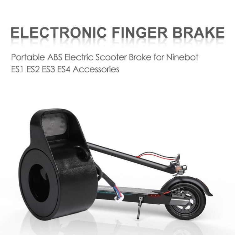 For Xiaomi No. 9 ES1 / ES2 / ES3 / ES4 Electric Scooter Accessories Brake Finger Dial, White – Durable Build, Easy to Use