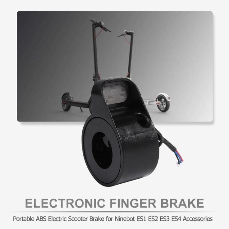 For Xiaomi No. 9 ES1 / ES2 / ES3 / ES4 Electric Scooter Accessories Brake Finger Dial, White – Durable Build, Easy to Use