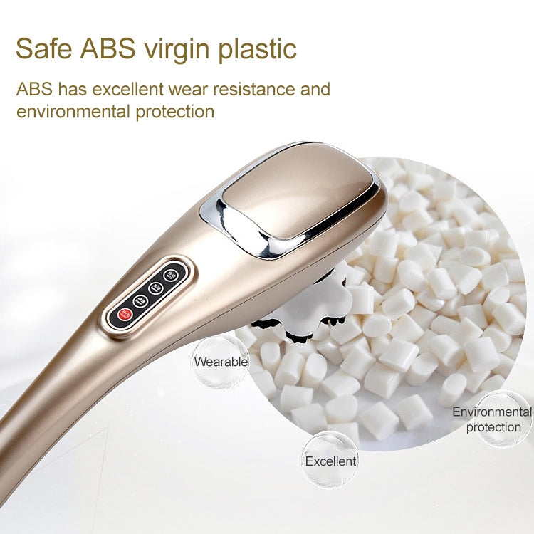 Rechargeable Dolphin Massager Electric Cervical Massage Stick, A10 Straight Plug US Plug, A15 Charging US Plug, A10 Straight Plug EU Plug, A15 Charging EU Plug – Durable Build, Easy to Use