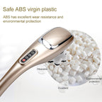 Rechargeable Dolphin Massager Electric Cervical Massage Stick, A10 Straight Plug US Plug, A15 Charging US Plug, A10 Straight Plug EU Plug, A15 Charging EU Plug – Durable Build, Easy to Use