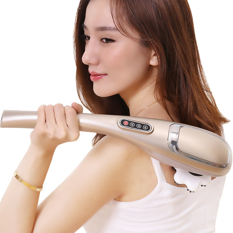 Rechargeable Dolphin Massager Electric Cervical Massage Stick, A10 Straight Plug US Plug, A15 Charging US Plug, A10 Straight Plug EU Plug, A15 Charging EU Plug – Durable Build, Easy to Use