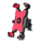 Electric Bicycle Mobile Phone Holder Can Be Rotated 360-degree Mobile Phone Holder Four-way Adjustment Bracket for Motorcycle, Handlebars, Rearview Mirrors