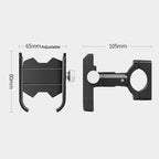 Bicycle Mobile Phone Holder Motorcycle Electric Car Navigation Mobile Phone Holder, Handlebars, Rearview Mirrors