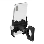 Bicycle Mobile Phone Holder Motorcycle Electric Car Navigation Mobile Phone Holder, Handlebars, Rearview Mirrors Handlebars Black