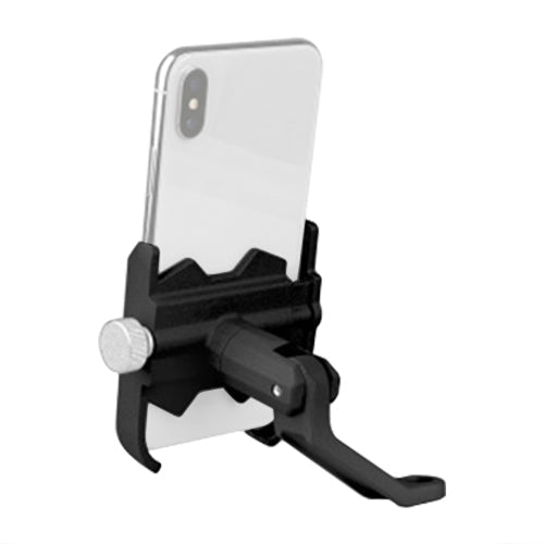 Bicycle Mobile Phone Holder Motorcycle Electric Car Navigation Mobile Phone Holder, Handlebars, Rearview Mirrors – Waterproof, Aluminum Alloy Rearview Mirrors Black