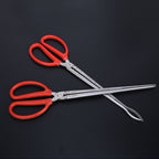 Rice Eel Clip Lobster Tongs Rice Eel Clip Crab Loach Pliers Fish Control Garbage Clip, 38cm Straight, 52cm Straight, 62cm Straight, 38cm Elbow, 52cm Elbow, 62cm Elbow
